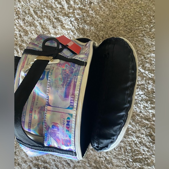 Sprayground Metallic Benjamin Franklin Limited Edition Backpack NWT - Picture 4 of 5